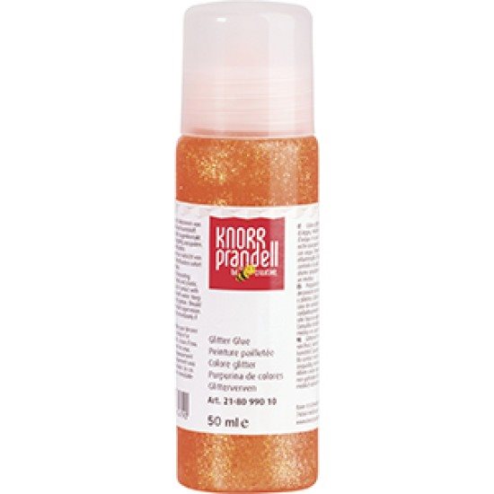 Glitterlim 50ml Neonorange