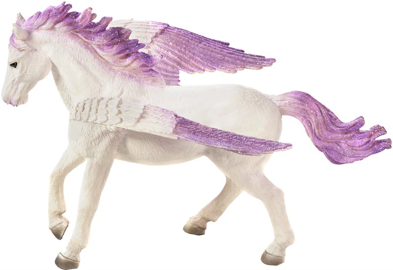 Plastfigur Mojo Pegasos Lila