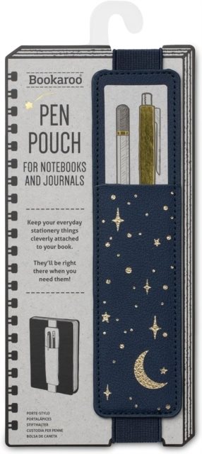 Bookaroo Pen Pouch - Moon & Stars