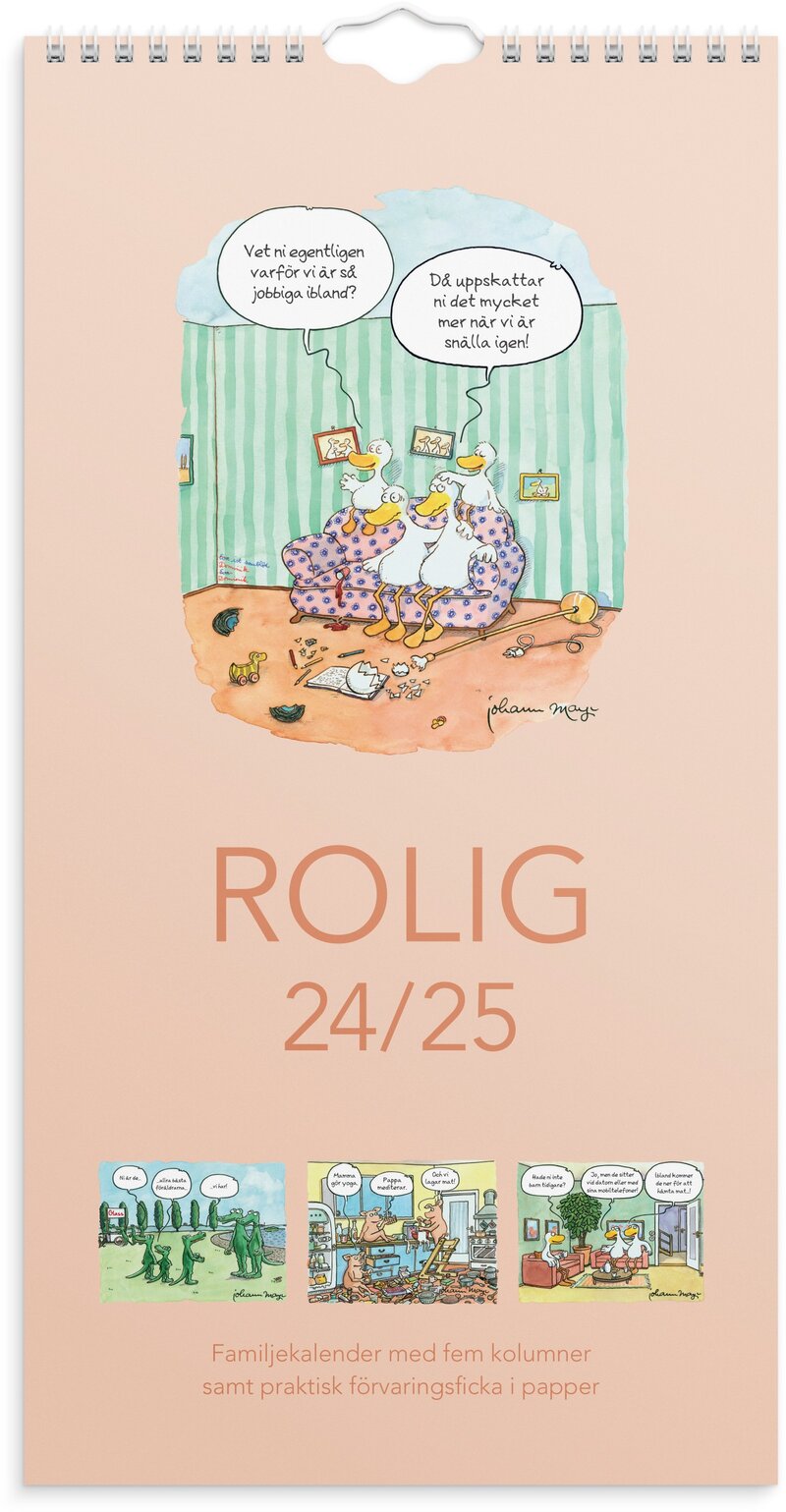 Familjekalender 24/25 Rolig