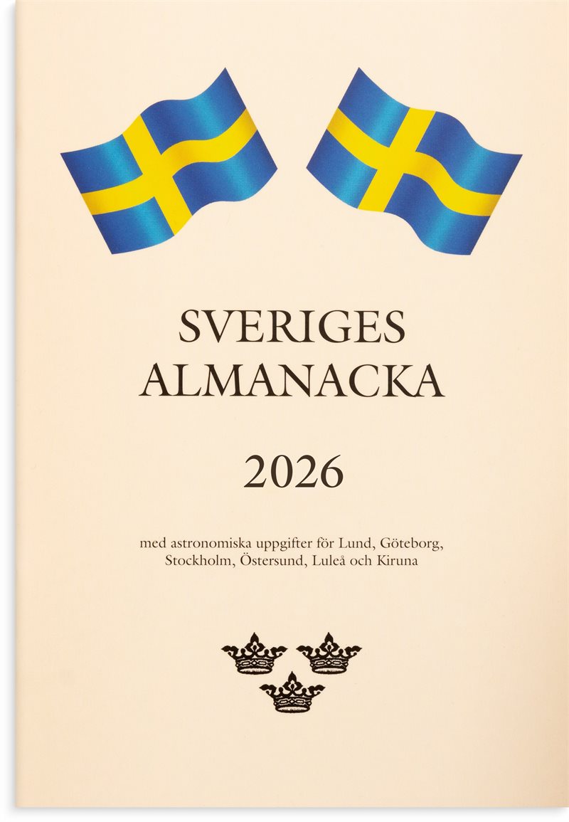 Kalender 2026 Sveriges Almanacka