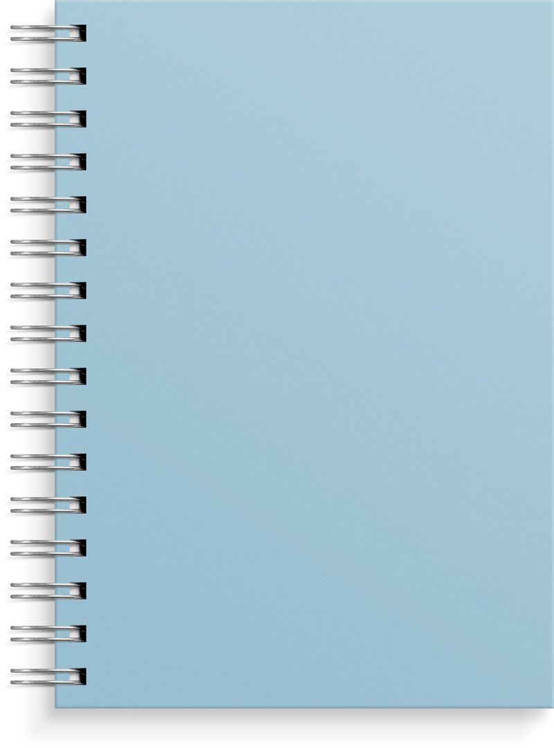 Anteckningsbok A5 blue