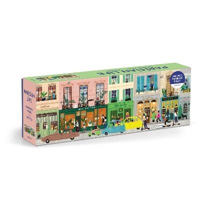 Parisian Life 1000 Piece Panoramic Puzzle