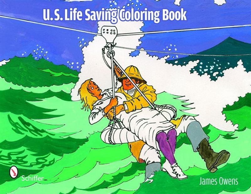 U.S. Life Saving Coloring Book