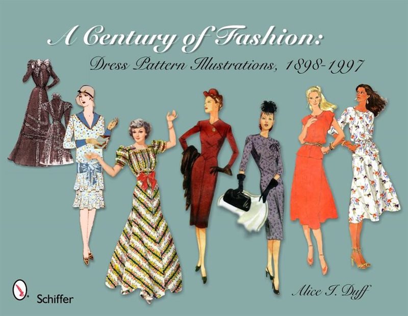 Century of fashion: dress pattern illustrations, 1898-1997