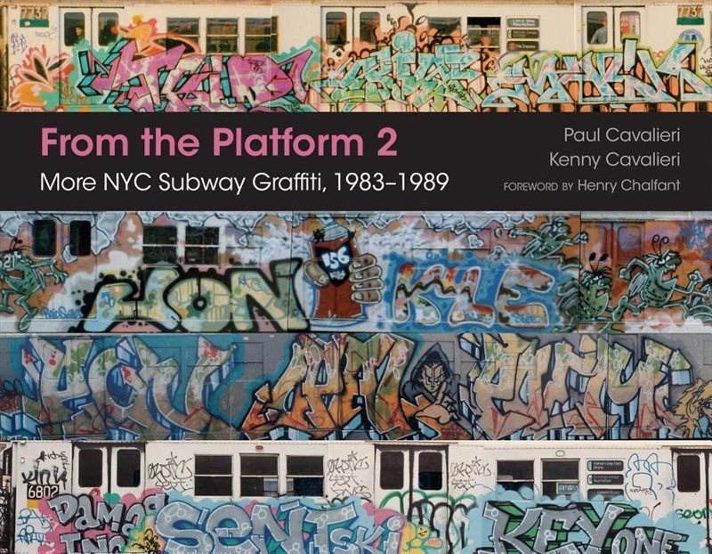 From the platform 2 - more nyc subway graffiti, 1983-1989