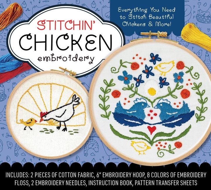 Stitchin Chicken Embroidery Kit