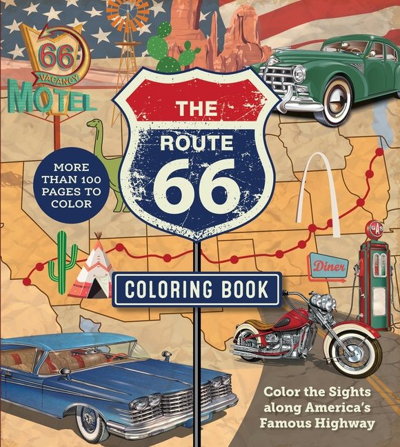 The Route 66 Coloring Book