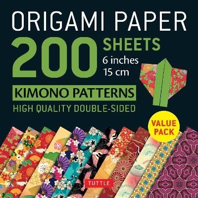 Origami Paper 200 sheets Kimono Patterns 6 (15 cm)