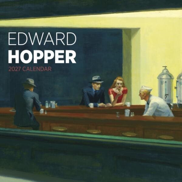 Edward Hopper : 2027 Wall Calendar