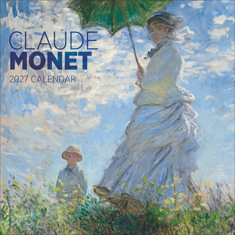 Claude Monet : 2027 Wall Calendar