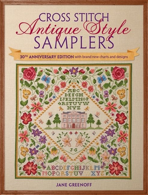 Cross stitch antique style samplers - with brand new charts and designs