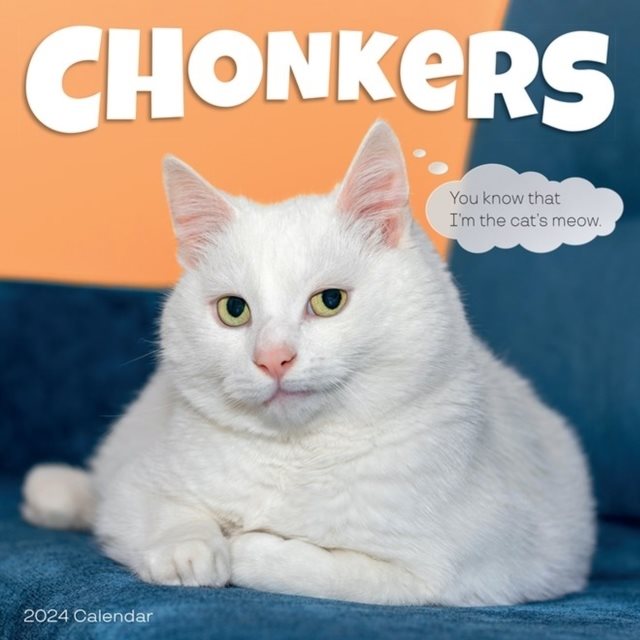 Chonkers Wall Calendar 2024