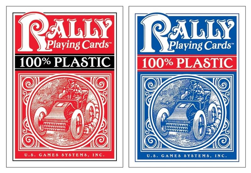 Rally Playing Cards 100% Plastic