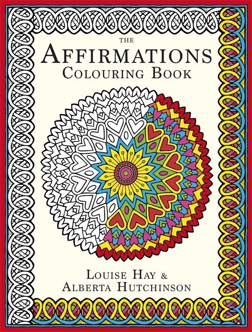 Affirmations colouring book