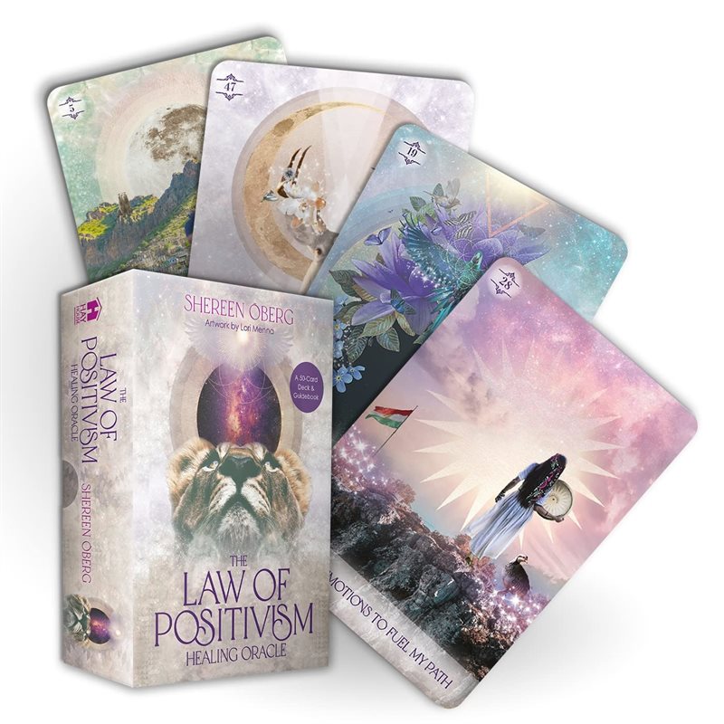 Law of Positivism Healing Oracle, The a 50-Card Deck and Guidebook : Cards