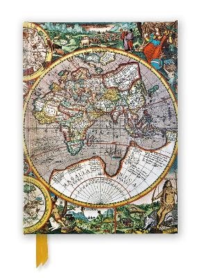 Pieter van den Keere: Antique Map (Foiled Journal)
