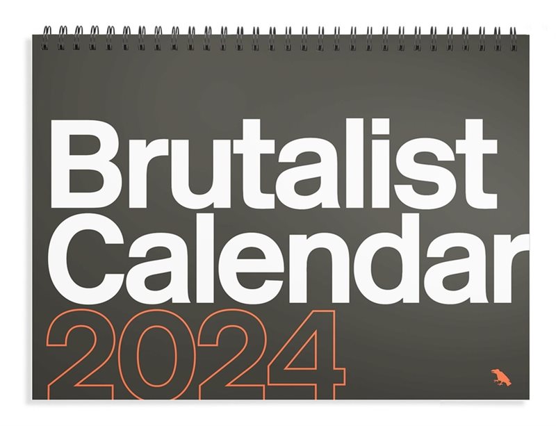 Brutalist Calendar 2024