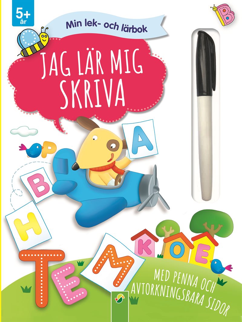 Jag lär mig skriva : Min lek- och lärbok