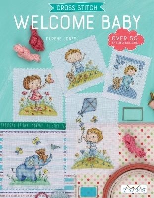 Cross stitch welcome baby