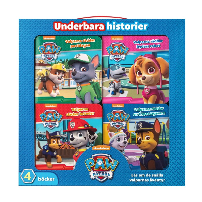 Paw Patrol - Underbara historier (4 boardböcker)