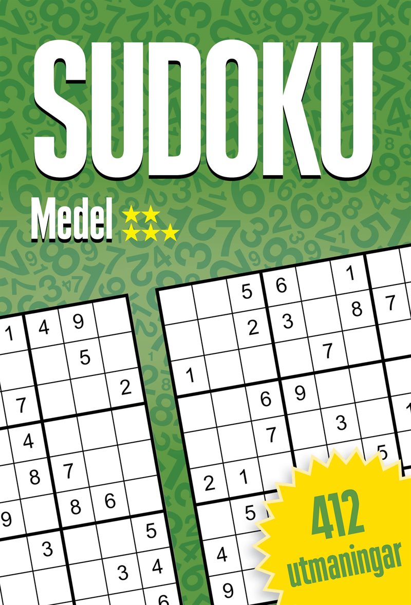 Sudoku : Medel, 412 utmaningar **/***