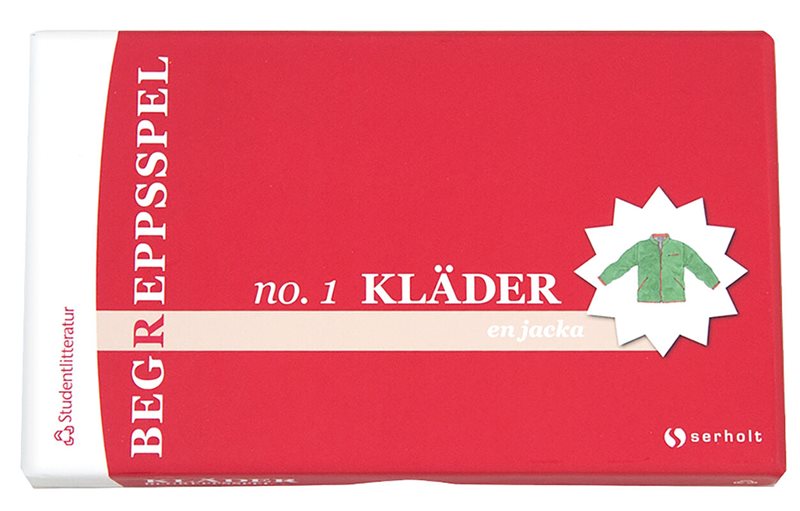 Begreppsspel Kläder