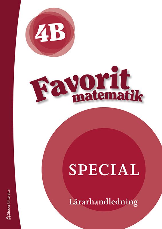 Favorit matematik 4B Special Lärarpaket - Digitalt + Tryckt