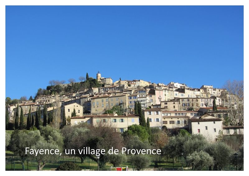 Fayence, un village de Provence