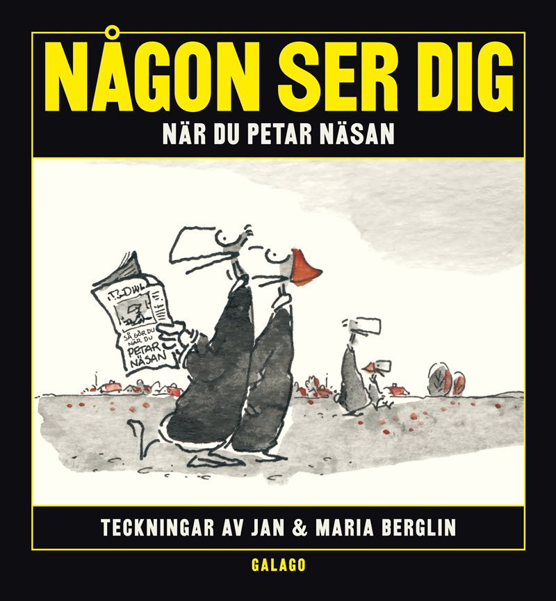 Någon ser dig när du petar näsan