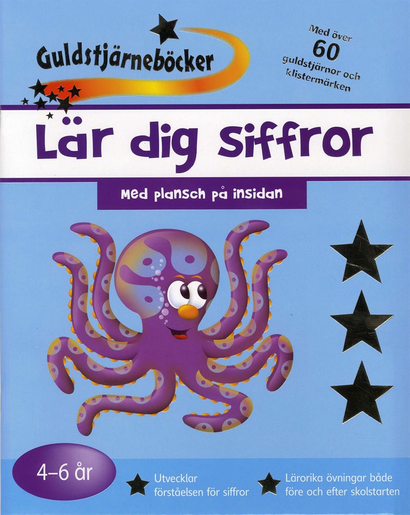 Lär dig siffror 4-6 år