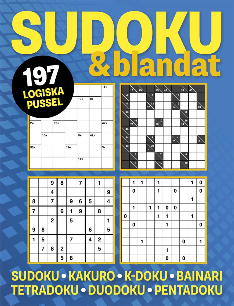 Sudoku & blandat (blå)