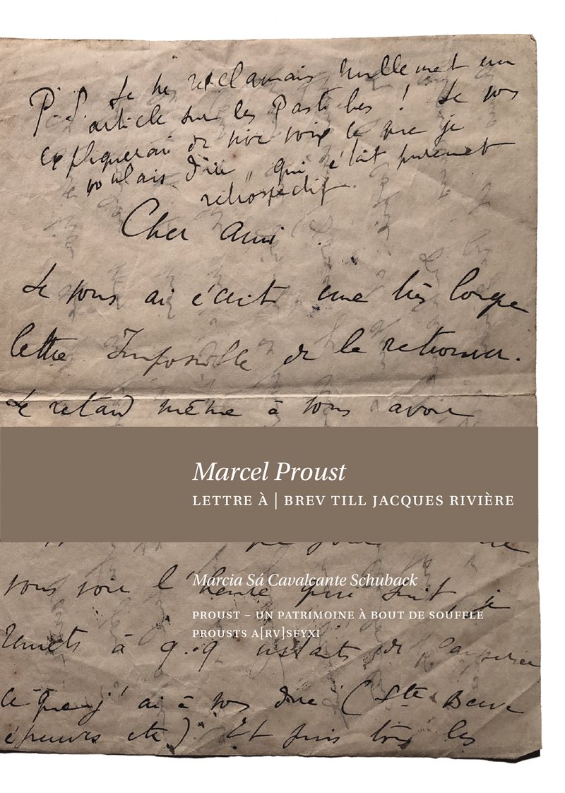 Lettre à / Brev till Jacques Rivière