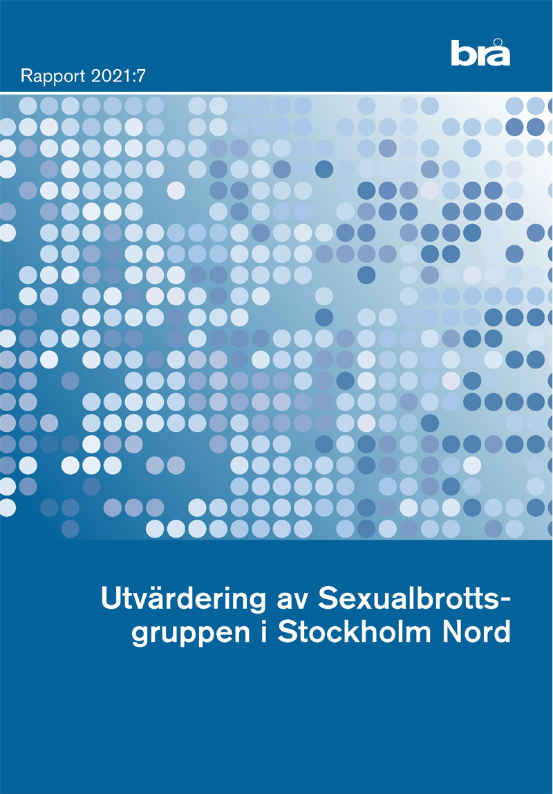 Utvärdering av Sexualbrottsgruppen i Stockholm Nord