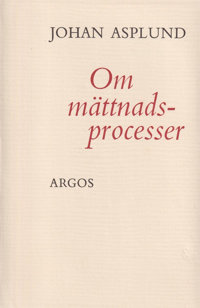 Om mättnadsprocesser