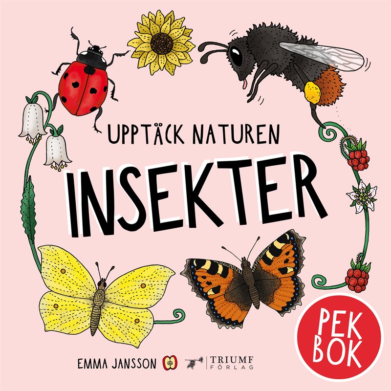 Insekter - pekbok