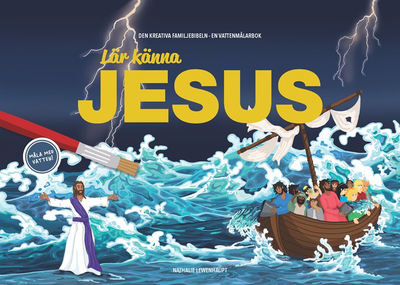 Lär känna Jesus - målarbok