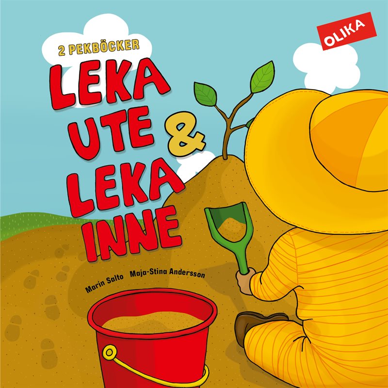 Leka ute & Leka inne - två pekböcker i en!