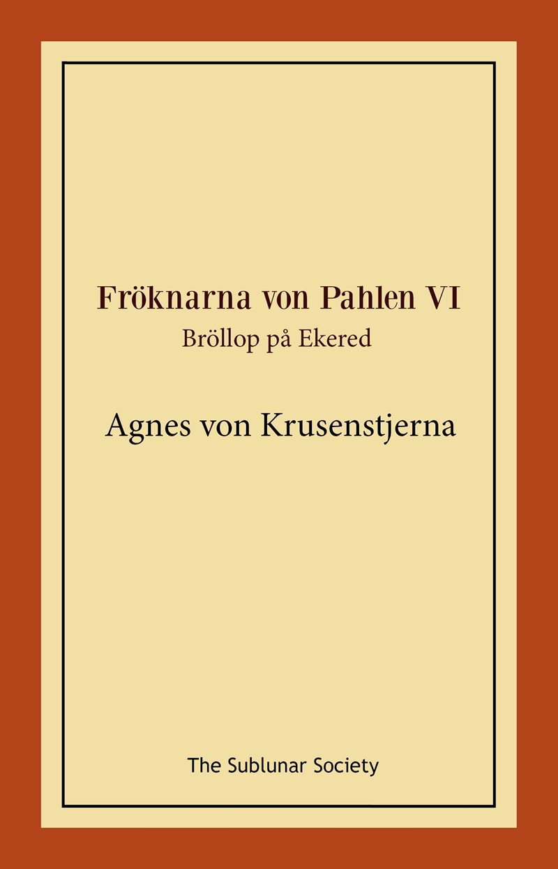Bröllop på Ekered