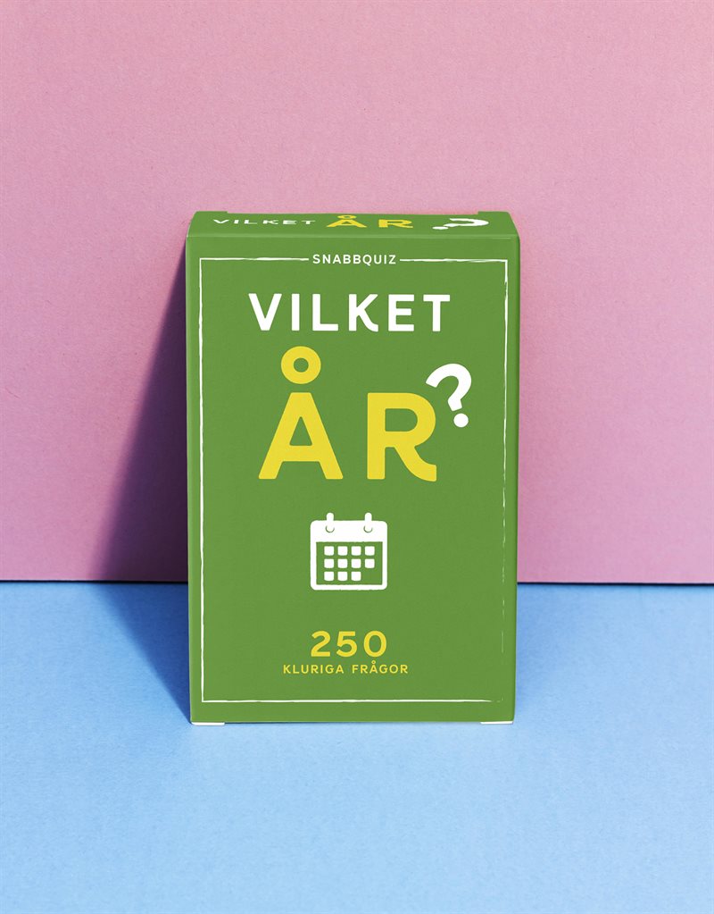 Vilket år? : SnabbQuiz