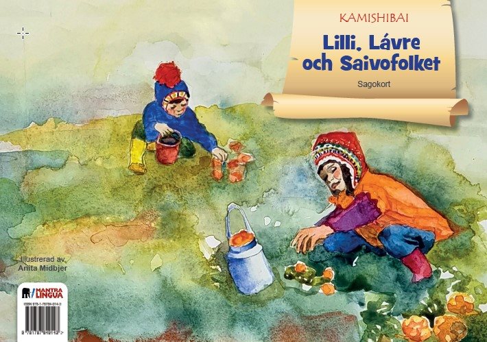 Lilli, Lávre och saivofolket - sagokort