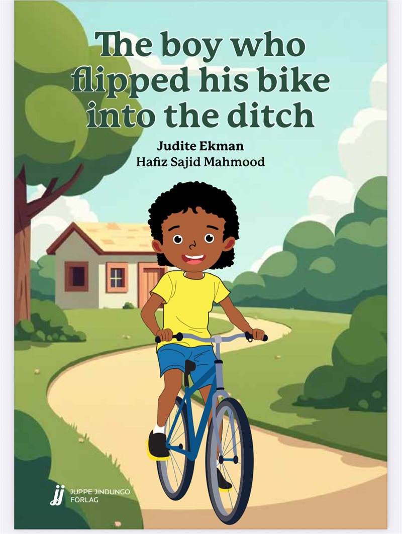 The boy who flipped his bike into the ditch