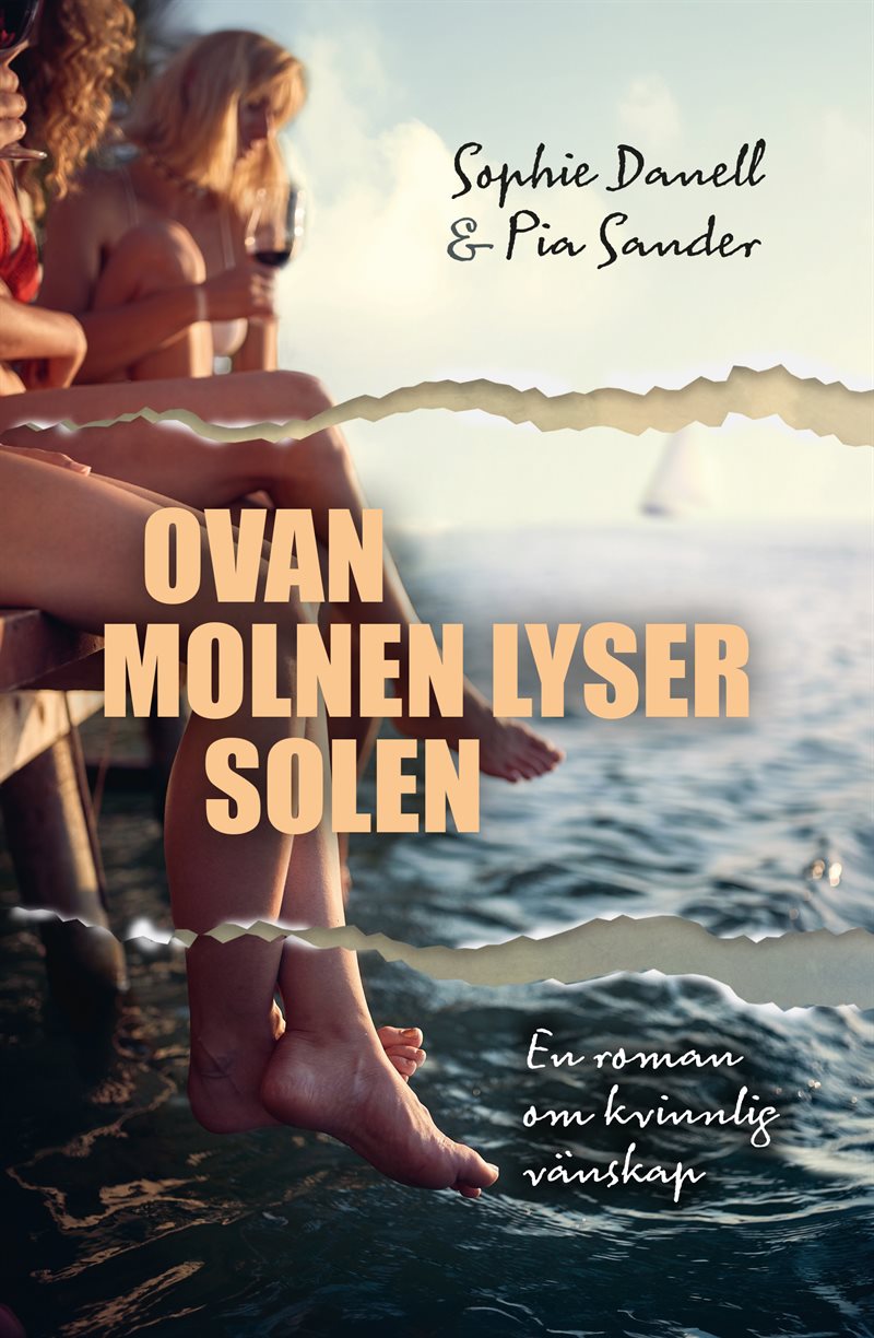 Ovan molnen lyser solen