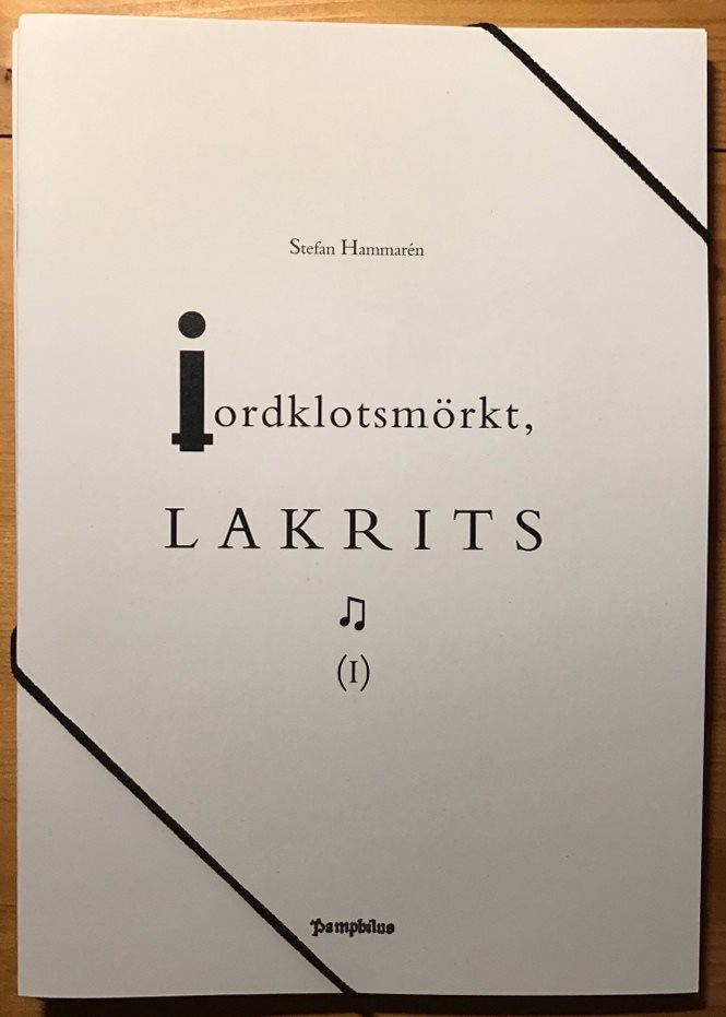 Jordklotsmörkt, lakrits (I)-(II)