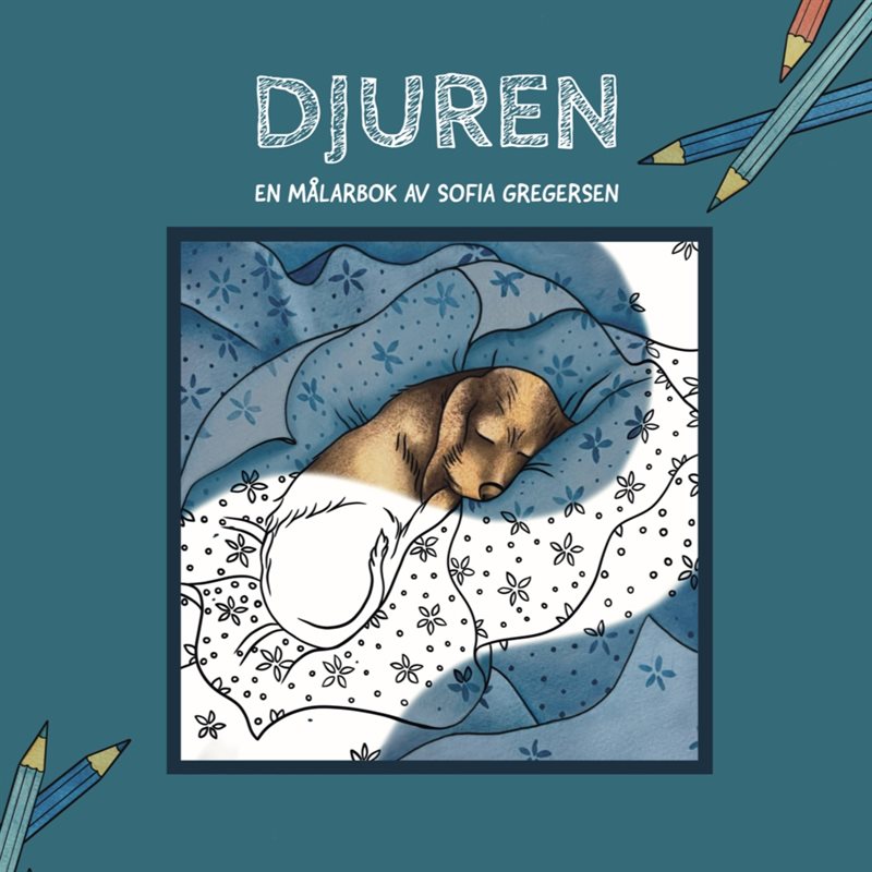 Djuren: en målarbok av Sofia Gregersen