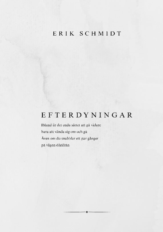 Efterdyningar : livets diktsamling