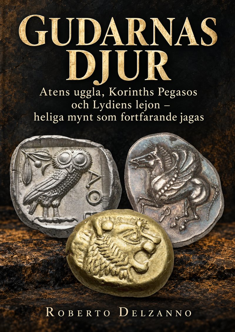 Gudarnas djur : Atens uggla, Korinths Pegasos och Lydiens lejon – heliga mynt som fortfarande jagas