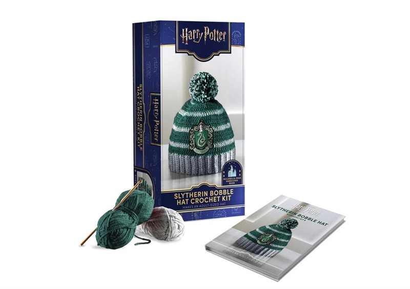 Harry Potter: Slytherin Pom-Pom Beanie Crochet Kit