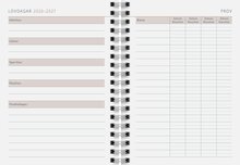 Elevkalender A6 Bloom FSC Almanacksförlaget