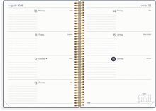 Kalender 2026 Organizer & Notes